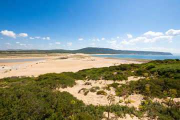 scenery Natural Park of Trafalgar Cape and Canos de Meca village