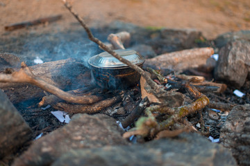 Cooking in Mountains  - khaliya Top, Munsyari, Uttarakhand, India