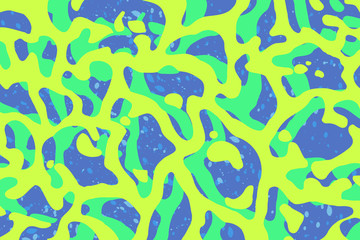 Texture of sand bottom underwater in rays of day sun