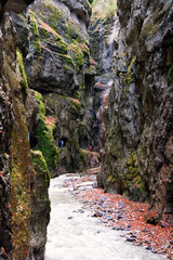 The Partnach Gorge, German Alps