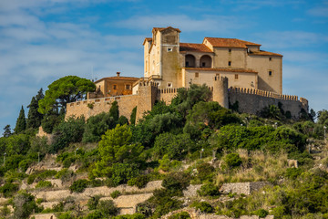 pilgrimage church of Sant Salvador or Santuari de Sant Salvador, Artà, Mallorca, Balearic Islands, Spain