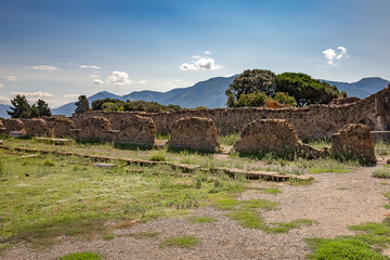 The Roman Ruins in Pompii - 231747862