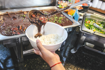 Brazilian food feijoada