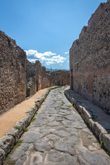 The Roman Ruins in Pompii - 231753216