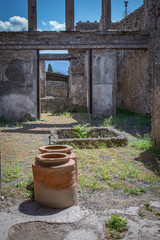The Roman Ruins in Pompii - 231754498
