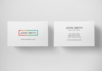 Business Card Layout