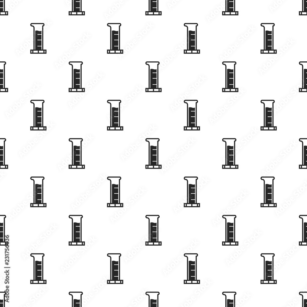 Poster test tube pattern seamless repeat background for any web design