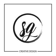 Initial Letter SG Logo Template Design Vector Illustration