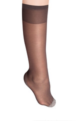 brown high knee socks