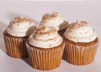 Pumkin cupecakes in studio