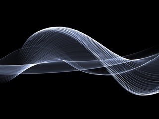  Abstract colored smoke isolated on a black background 