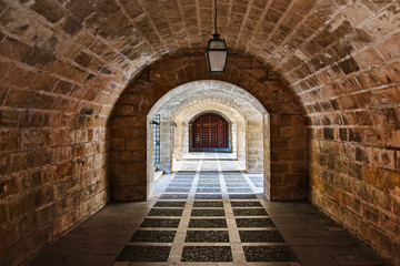 Obraz premium entrance to the church