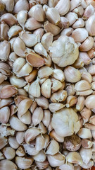 close up of garlic,can be used background