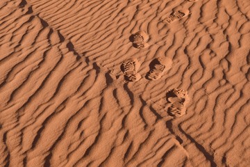 Wadi Rum desert in Jordan