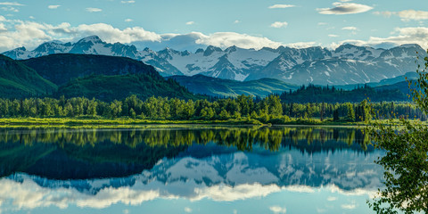 Obraz premium reflection lake 
