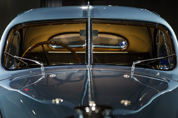 Classic car interior 