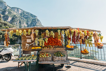 Roadside fruit stand