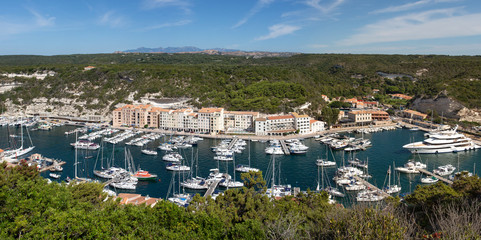 Paysages de Bonifacio en Corse