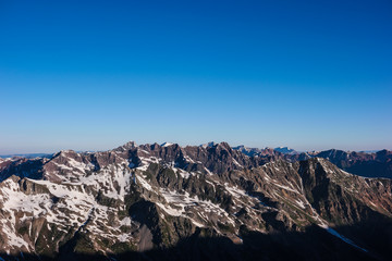 View from Castle Peak Near Aspen, Colorado Rocky Mountains