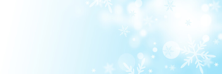 Beautiful Soft Blue Christmas Background