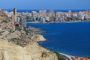 Fototapeta premium City wives with sea 