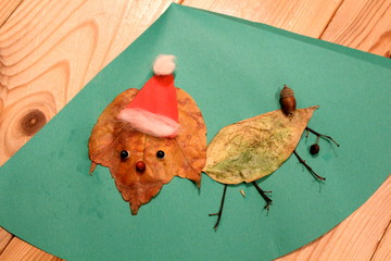 秋の実りで工作しよう