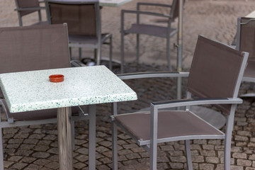 table en terrasse