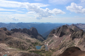 Serene Lake in the San Juan Range of the Colorado Rocky Mountains