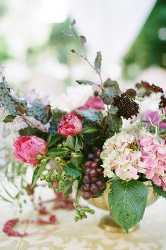 Exotic floral arrangement