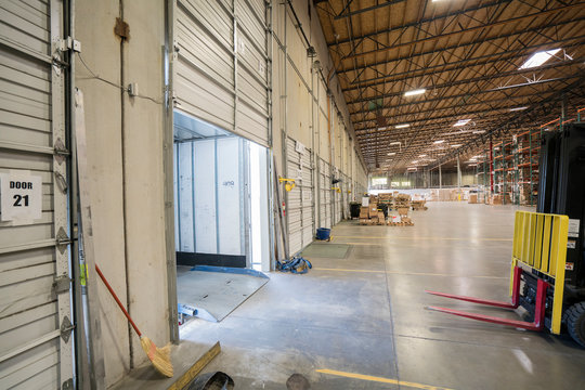 Loading dock doorway