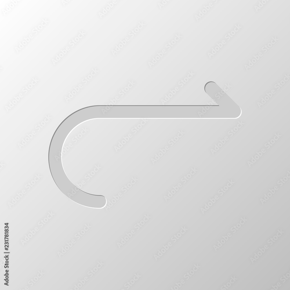 Poster simple arrow, forward. navigation icon. simple arrow, backward.