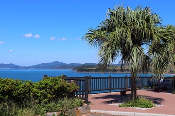 長島から見る東シナ海の風景 
