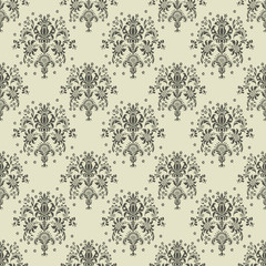 Seamless Damask Pattern