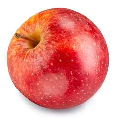 Red apple isolated on white