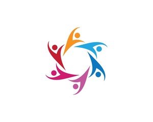 Adoption and community care Logo template