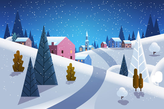 Cartoon Winter Night Images – Browse 57,416 Stock Photos, Vectors, and  Video | Adobe Stock
