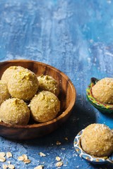 Oats laddu or  Ladoo / Diwali sweets - Energy balls