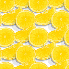 fruit pattern background graphic lemon