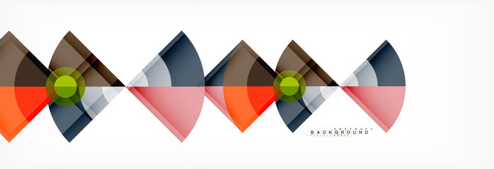 Modern geometric abstract background