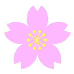 ベクター　桜　アイコン