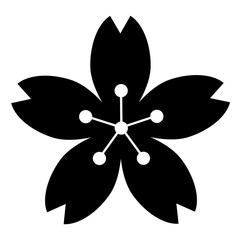 ベクター　桜　アイコン　っっっv