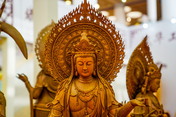 Fototapeta premium Statue of Chinese traditional deities