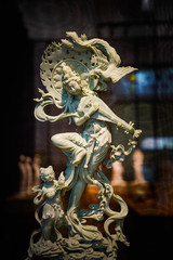 Fototapeta na wymiar Statue of Chinese traditional deities
