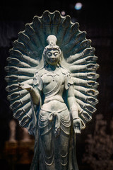 Obraz premium Statue of Chinese traditional deities