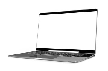 Laptop metallic color mock-up