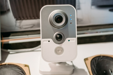 IP CCTV camera for smart house, safety protection and modern distance control technology