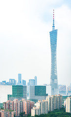 Naklejka premium skyline, city, shanghai, skyscraper, building, architecture, toronto, tower, cityscape, sky, china, urban, buildings, panorama, downtown, business, cn tower, chicago, travel, landmark, river, blue, as