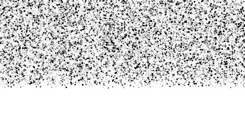 Scattered dense balck dots. Dark points dispersion