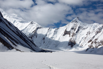Landscapes of Karakoram range in Pakistan.