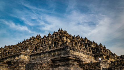 Fototapeta premium Borobudur is one the incredible site in Indonesia. This is a World UNESCO Heritage site.